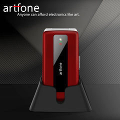 Artfone F20 Big Button Senior Flip Mobile Phone For Elderly Unlocked Celulares Single Sim Wireless FM Bluetooth