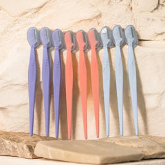 5/10pcs Disposable Microblading Safe Eyebrow Trimmer Safe Easy To Handle Eyebrow Knife Beginner Makeup Tools