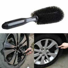 Car Wheel Cleaning Brush Profession Tire Auto Cleaning Detailing Care Wet  Dry Wheel Tire Rim Clean Brush Goods Accessory