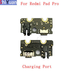 كابل مرن للوحة منفذ شحن USB لجهاز Redmi Pad Pro 5G 12.1 قطع غيار موصل الشحن