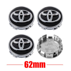 56/62mm Car Wheel Center Cover Decoration Badge Auto Hub Caps For Toyota C-hr Rav4 Yaris Hilux Avensis Prius Auris Corolla Cross