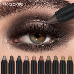 1PC Eye Brightening, Sponge Tip, Easy To Apply, Even and Smooth, 2-in-1 Eye Shadow Stick, Perfect for Music Festivals