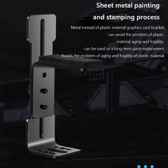 Chassis 12cm Fan Position GPU Support Frame Stainless Steel Computer Graphics Card Holder Prevent Sagging GPU Brace for RTX 4090