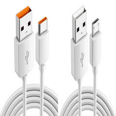 USB Type C 66W Fast Charge Cable 3M 5M 8M 10M 12M  USB C Port Universal Micro USB Data Cable for Huawei Xiaomi Samsung Camera