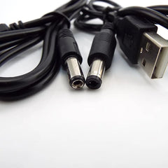0.8m USB 2.0 Type A Male To DC Plug Power Connector For Small Electronics Devices Usb Extension Cable 5.5*2.1mm 5.5*2.5mm Jack