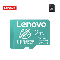 بطاقة ذاكرة Micro TF SD عالية السرعة من لينوفو V10 بسعة 2 تيرابايت، وبطاقة ذاكرة 1 تيرابايت و512 جيجابايت، وبطاقة ذاكرة 256 جيجابايت و128 جيجابايت، مثالية لجهاز نينتندو سويتش