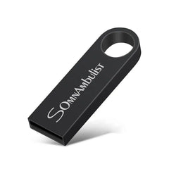 محرك أقراص فلاش SomnAmbulist USB 2.0 عالي السرعة لأجهزة الكمبيوتر المحمولة بسعة 32 جيجابايت و64 جيجابايت و128 جيجابايت، محرك أقراص فلاش USB صغير بسعة 16 جيجابايت و32 جيجابايت و64 جيجابايت و8 جيجابايت و4 جيجابايت