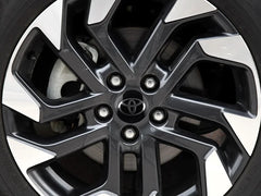 56mm Car Aluminum Logo Wheel Center Hub Cap Badge Sticker Accessories For Toyota Prado Aqua Hilux Prius Rav4 Camry TRD Venza GR