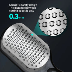 DoubleSided Foot File, Pedicure, Heel Scrub, Heel Scrub, FootScrub Stainless Steel For Removing Callus
