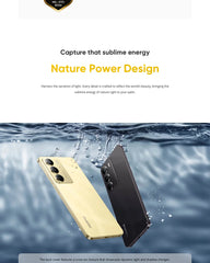 هاتف realme C75 4G الذكي IP69 IP68 مقاوم للغبار والماء بدرجة عسكرية 5828 مللي أمبير في الساعة 45 وات شحن عكسي متين