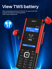 SERVO R25 PRO Originality Mobile Phone Dual SIM 2GGSM TWS Super Sound Blacklist Bluetooth Dial Speed Dial Auto Call Record Torch