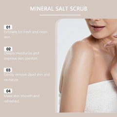 Body Exfoliating Scrub Deep Cleansing Moisturize the Skin Hydration Nourishes Brightens Skin improve roughness Body Moisturizer