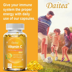 Vitamin C 2000 Mg, High Absorption Vitamin C, Maximized, for The Immune System and Antioxidants, Collagen Booster