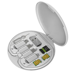 طقم كابل محول شحن متعدد المنافذ USB من النوع C إلى C بقدرة 60 وات، مجموعة تحويل USB C إلى Lightning، USB A وType C إلى Micro/Type C/Lighting