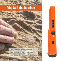 Handheld Metal Detector GP-pointer Pinpointing For Treasure Search Waterproof Positioning Rod Detecting With Bracelet Lights LED