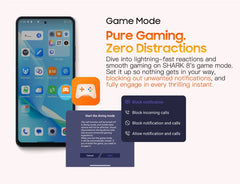 Blackview SHARK 8 Machine Android 13 8GB 128GB/256GB G99 6.78'' 120Hz 2.4K Display 64MP Camera
