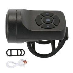 Bicycle Horn Electric Bike Bell 120DB Waterproof Bike Horn USB Rechargeable MTB Road Cycling Bicycle Alarm Horn Bike Accessories