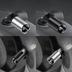 4Pcs Car Styling 3D Metal Wheel Tire Valve Caps Rim Accessories For Toyota RAV4 C-HR Camry Yaris Prius TRD GR Highlander Crown