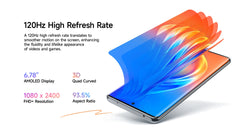 Ulefone Note 17 Pro Smartphone 6.78" 120HZ AMOLED Curved Display 24GB+256GB  108MP Camera 5050mAh Global Version