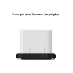 4Pcs USB C Dust Plug With Cleaning Brush Anti Dust USB-C Plug Cover Charging Port Cover Caps  For iphone Samsung All Smart Phone
