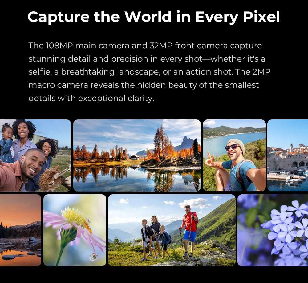 Oukitel WP200 Pro 5G Modular RuggedPhone Detachable Earphone-SmartWatch 72GB+1TB MTK8200 Smartphone 108MP camera