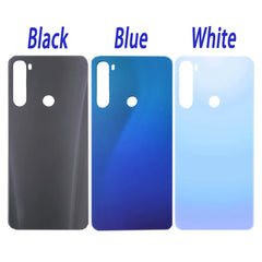 غطاء خلفي للبطارية لهاتف Xiaomi Redmi Note 8T، قطع غيار بديلة، غطاء خلفي زجاجي لهاتف M1908C3XG