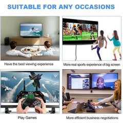 Dp To Hdmi Cable 1.8m 4k HD Adapter Cable Computer Monitor Cable Converts Large Dp To Hdmi