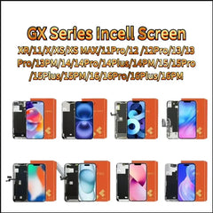 AAA GX Incell لشاشة iPhone X Xs LCD تعمل باللمس مجموعة محول رقمي بديلة لشاشة iPhone XS MAX Pantalla قطع غيار الإصلاح
