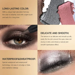 1PC Eye Brightening, Sponge Tip, Easy To Apply, Even and Smooth, 2-in-1 Eye Shadow Stick, Perfect for Music Festivals
