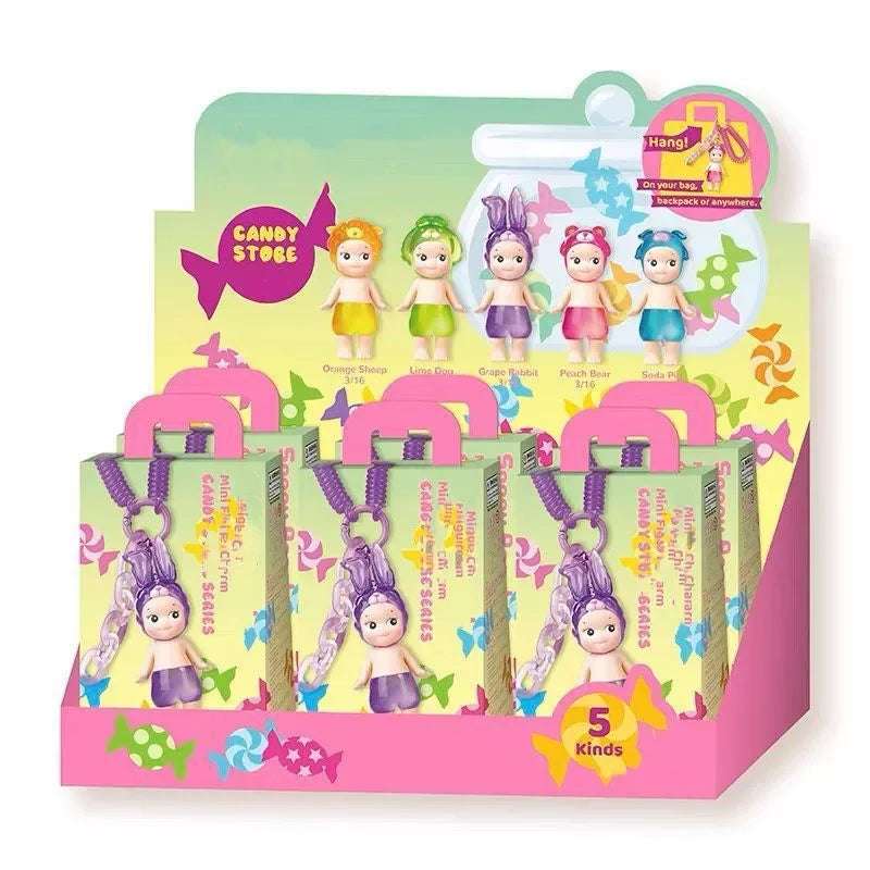 Candy House Angel Keychain Blind Box Doll Bag Pendant Handmade Creative Cartoon Toy Birthday Valentine'S Day Gift Mystery Boxes