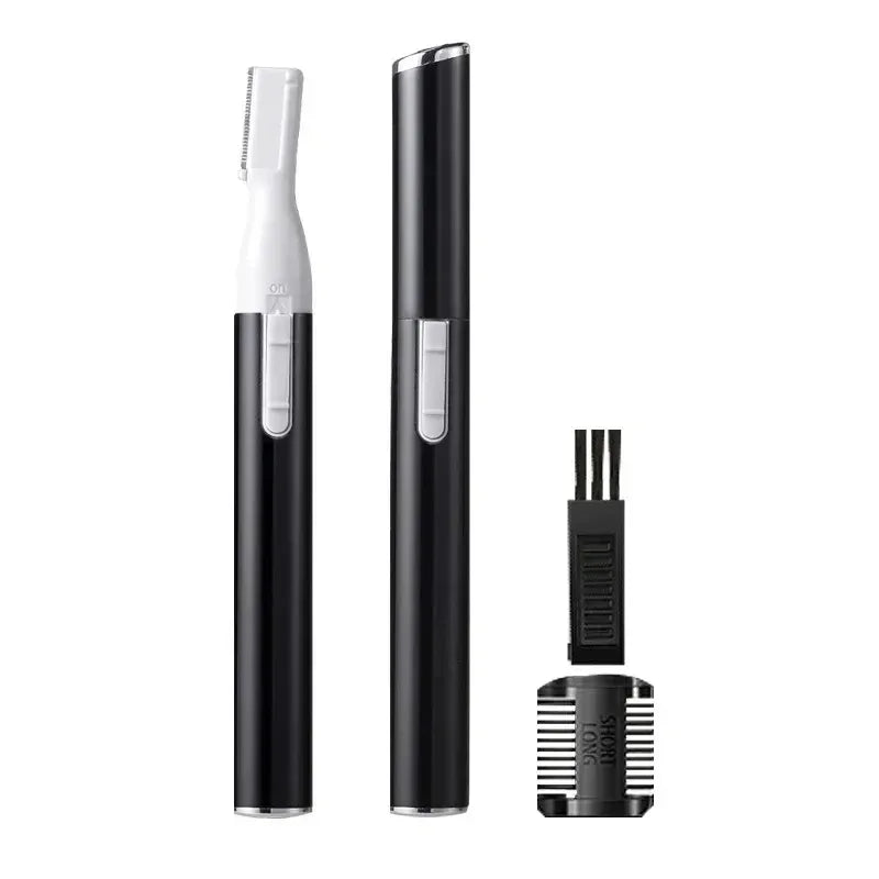 Electric Eyebrow Trimmer Mini Shaver Hair Remover Facial Shaver Hair Remover Facial And Neck Blur Lips Body Arms And Legs - Mumzar