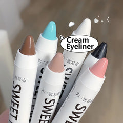 White Eyeliner Multicolour Shiny Glitter Eyeshadow Pencils Eye Tip Brightening Waterproof High-gloss Silkworm Pen Eye Makeup