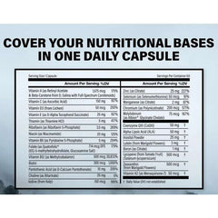 Male and female wild methylated multivitamins | Folic acid, vitamin C A、K2、D、E、 Choline, biotin, coenzyme Q10, etc