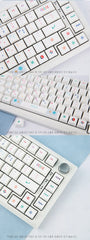أغطية مفاتيح كورية من مادة PBT مكونة من 127 مفتاحًا، بتصميم نيون، XDA Profile، للوحة مفاتيح الألعاب الميكانيكية RGB، لمفتاح Cherry MX