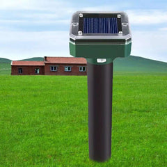Solar Ultrasonic Rat Repellent Cat Repellent Ultrasonic Outdoor Long-lasting Anti-cat Meowing Solar Electronic Repeller ABS