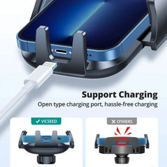 Car Phone Holder For Toyota CHR 2018 2019 2020 2021 2022 C-HR Screen Fixed Navigation Bracket Base Wireless Charging Accessories