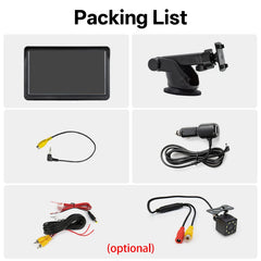 Hippcron 7inch Car Radio Multimedia Video Player Wireless Carplay And Wireless Android Auto Portable Universal Touch Screen