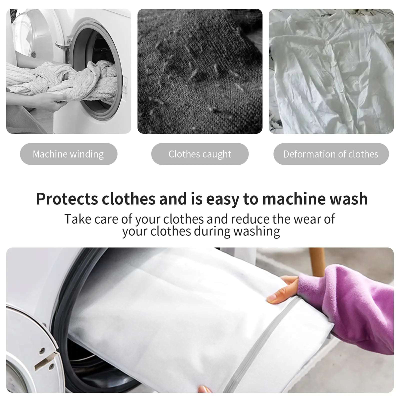 Laundry Bag Washing Machines Dirty Honeycomb Lingerie  Fine Net Mesh Basket Travel Shoes Bra Bags Clothes Delicates Organizer