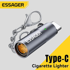 Essager TypeC Mini Cigarette Lighter Tungsten Wire Blowing Safety and Energy Saving Without Charging Can Be Carried On The Plane