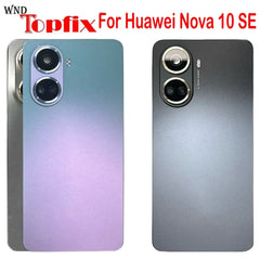 New For Huawei Nova 10 SE BNE-LX1 BNE-LX3 Back Battery Cover Housing With Camera Lens For Huawei Nova 10SE Battery Cover