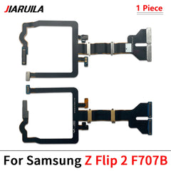 كابل مرن لموصل اللوحة الرئيسية لهاتف Samsung Z Flip 2 3 4 5 F1707B F711 F721 F731 F700 أجزاء كابل مرن لموصل شاشة LCD
