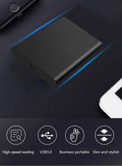 محرك أقراص صلبة خارجي محمول عالي السرعة SSD بسعة 1 تيرابايت، محرك أقراص صلبة صغير بسعة 1 تيرابايت لأجهزة الكمبيوتر المحمولة/الكمبيوتر الشخصي/الآيباد