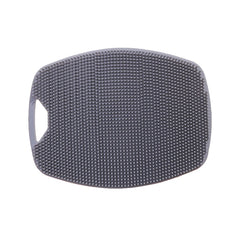 1pc Soft Silicone Exfoliating Brush Cleanser Manual Body Cleansing Scrubber Shower Gentle Massage Bath Brush For Men
