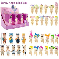Angel Hippers Animal Blind Box Series Trendy Car Mobile Phone Ornaments Dumplings ChildrenS  Surprise Blind Box Toy Accessories