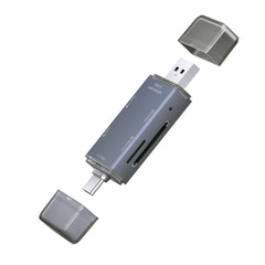 CF Card Reader 3-in-1 SD Memory Card MicroSD SLR Camera TypeC Dual-Purpose OTG 6in1 U disk Hard Disk Transmission And Expansion