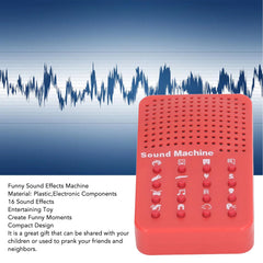 Funny Sound Effects Machine Funny Sound Maker Machine with 16 Sound Effects Portable Electronic Novelty Funny Noise Maker