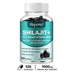 Shilajit - Brain, Focus, Memory and Immune Health, Reduce Fatigue and Improve Endurance