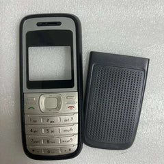 For Nokia 1200 1208 Full Complete Mobile Phone Housing Cover Case English Keypad (without intermediate frame)