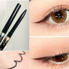 Smooth Eyeliner Gel Pencil Waterproof Long-lasting Ultra-fine Natural Soft Non-Smudge Black Brown Eyeliner Pen Makeup for Eyes