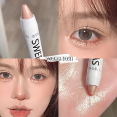 White Eyeliner Multicolour Shiny Glitter Eyeshadow Pencils Eye Tip Brightening Waterproof High-gloss Silkworm Pen Eye Makeup